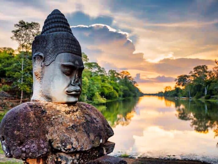 Angkor Small Circuit by Electric Bike